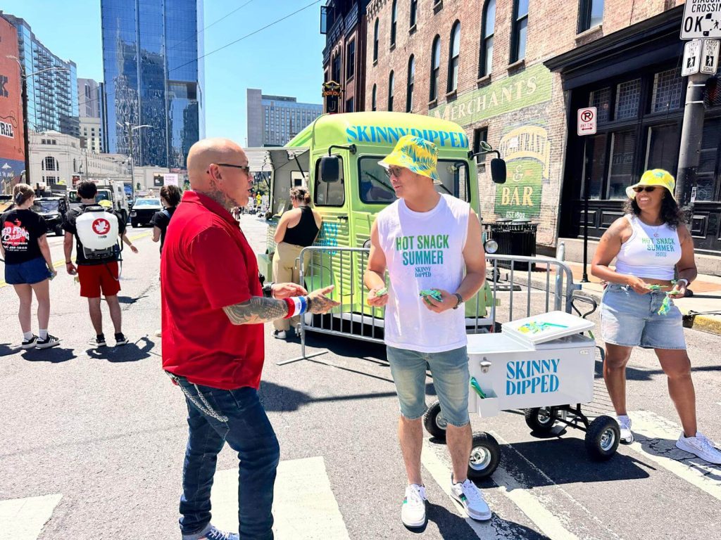 Skinney Dipped Activation New York Citroen Truck